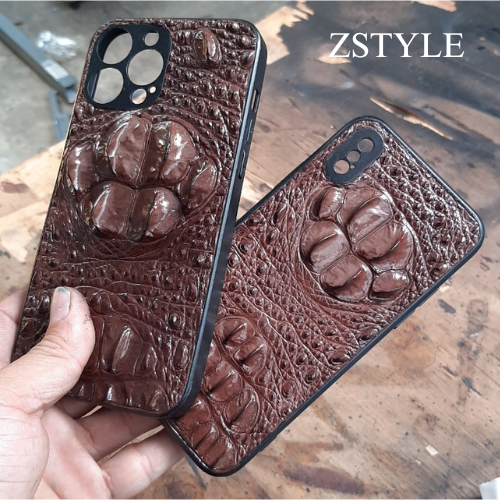 Ốp lưng điện thoại da cá sấu gù