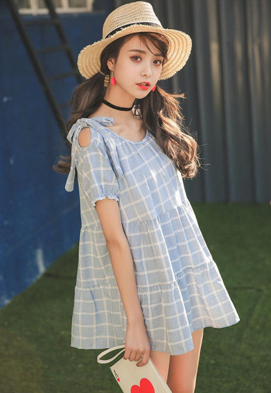 Bí quyết diện váy Baby Doll cực dễ thương và cá tính giúp các bạn gái che khuyết điểm vòng 2