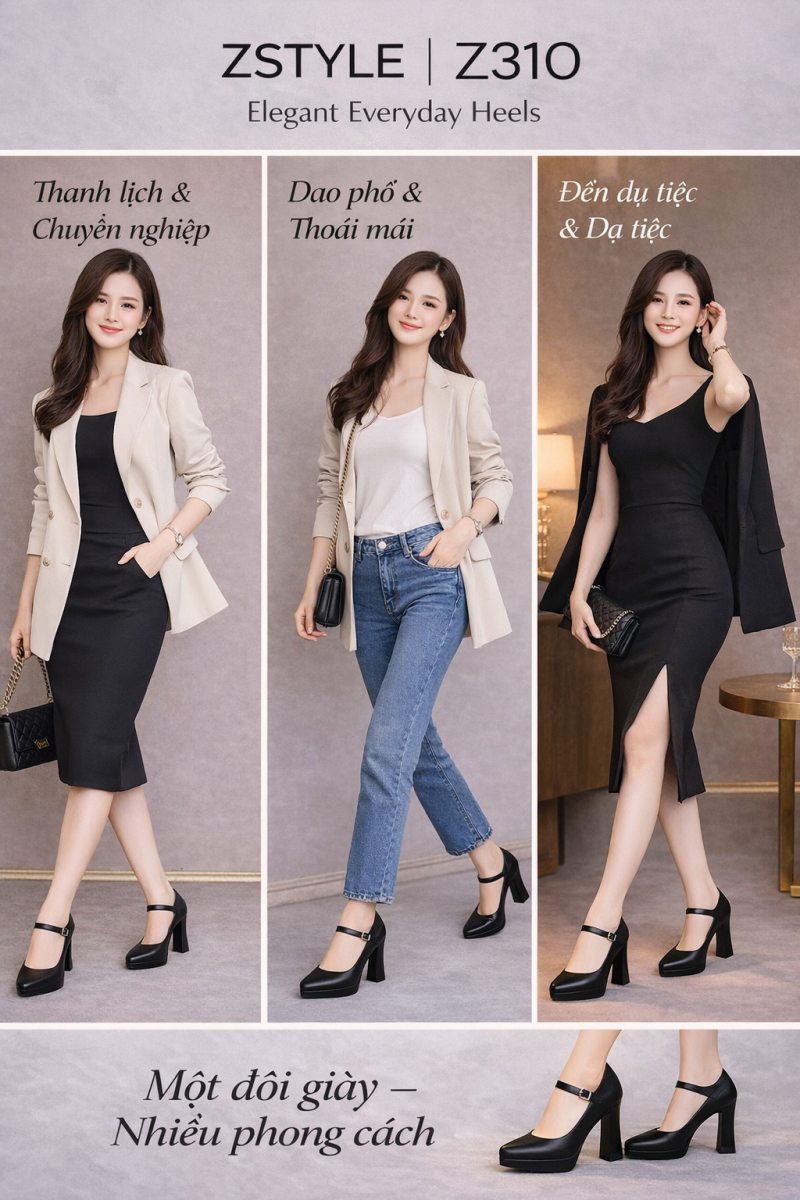 Giày Z310 phong cách đa dạng Giày Z310 phong cách đa dạng
