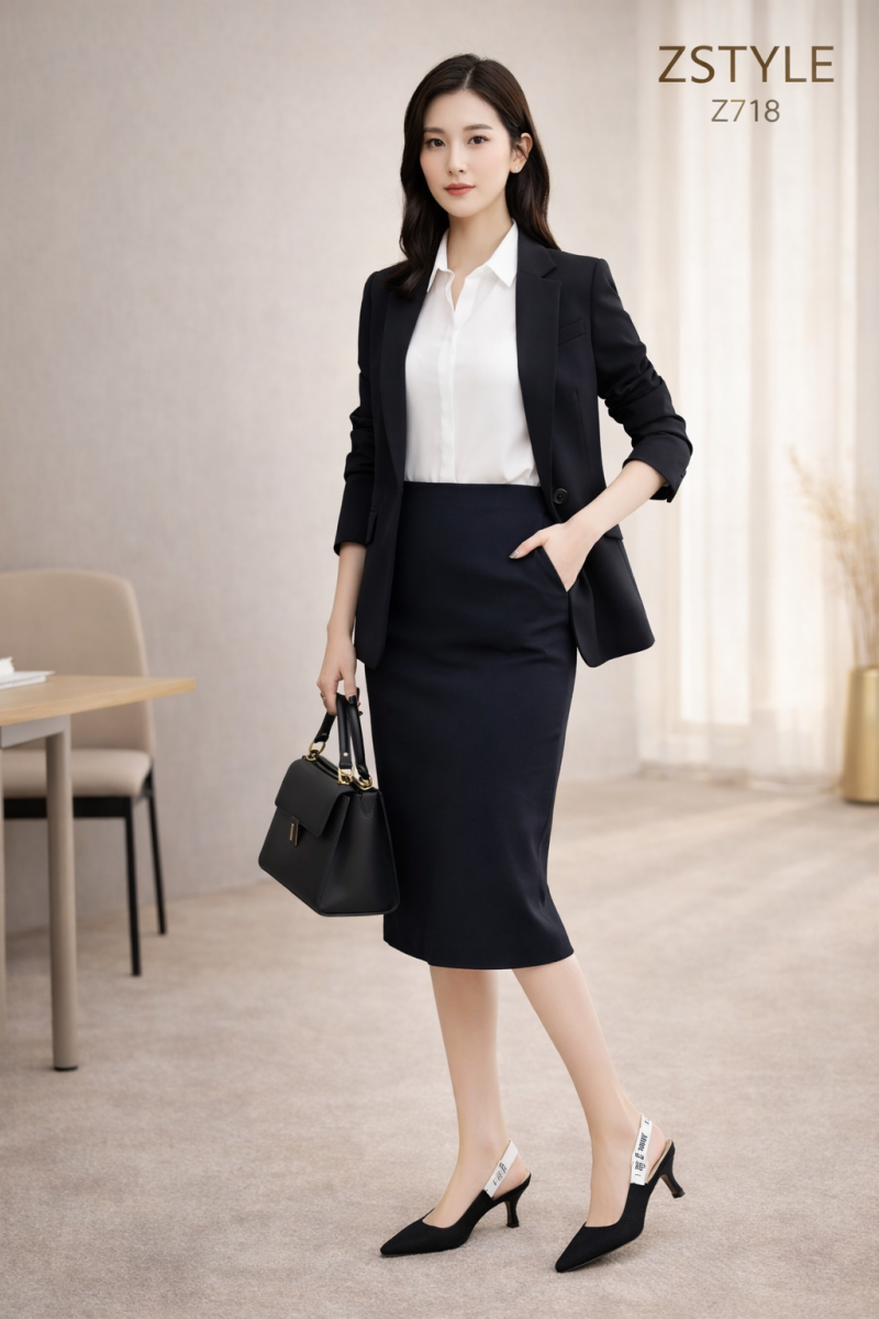 Phụ nữ thanh lịch với giày ZSTYLE Z718