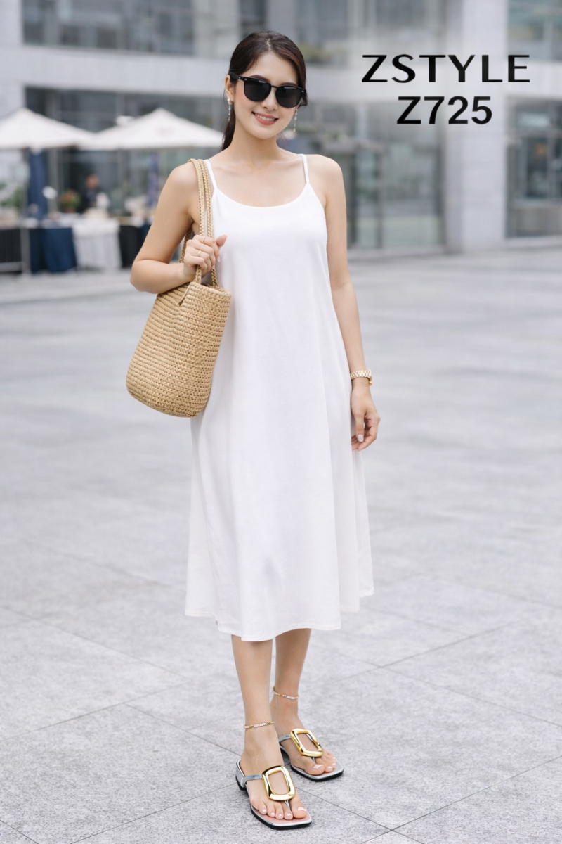 Phụ nữ thời trang với túi xô Z725