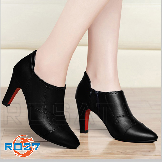 Giày Boot Nữ RƠ27