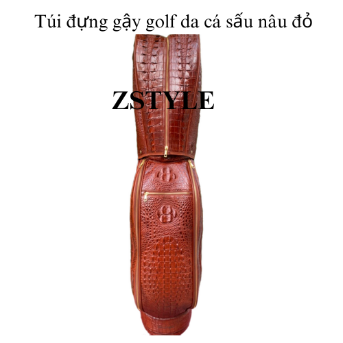 Túi Đựng Gậy Golf Da Cá Sấu: Siêu Phẩm Đẳng Cấp Cho Người Chơi