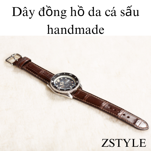 Những kiểu dáng dây đồng hồ da cá sấu phổ biến cho người phụ nữ