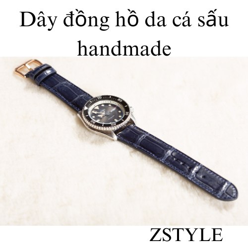 Dây đồng hồ da cá sấu: Sự tiện ích và phong cách thời thượng