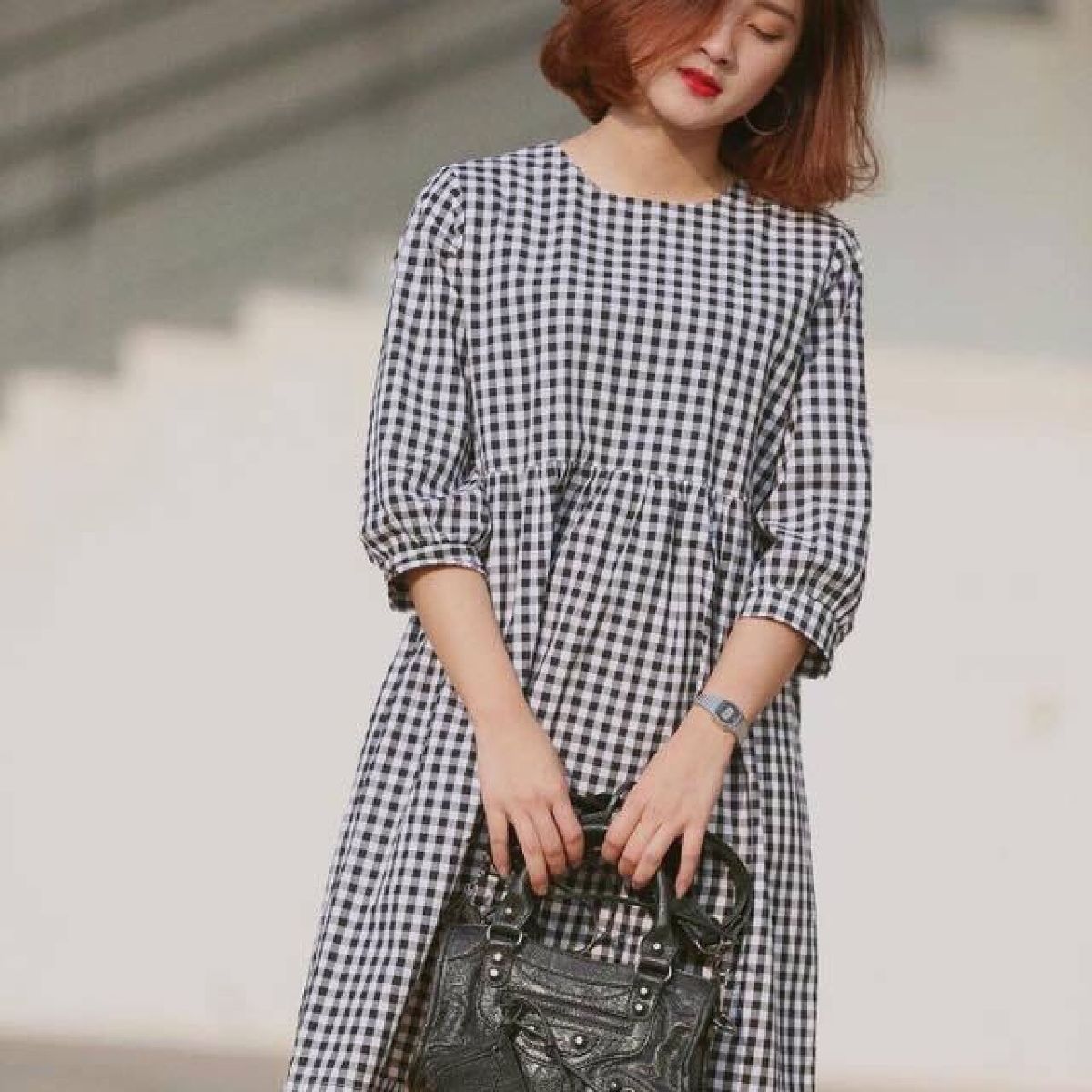 Bí quyết diện váy Baby Doll cực dễ thương và cá tính giúp các bạn gái che khuyết điểm vòng 2