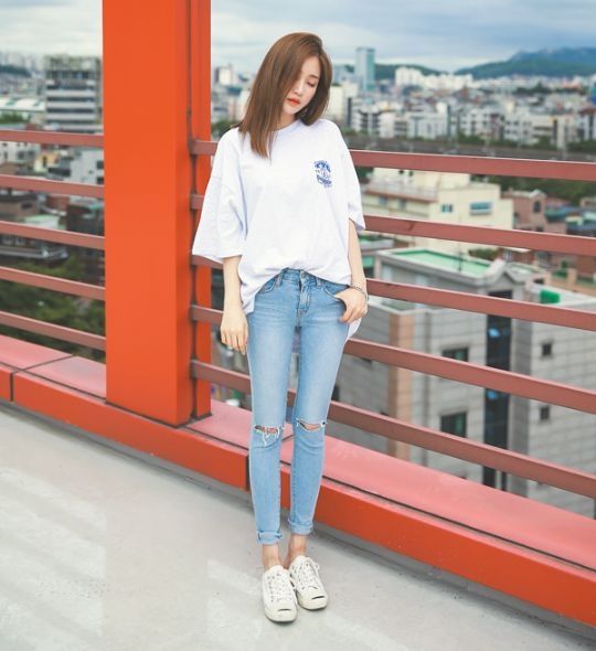 Bao la những kiểu phối đồ với quần jeans cực xinh cho các nàng