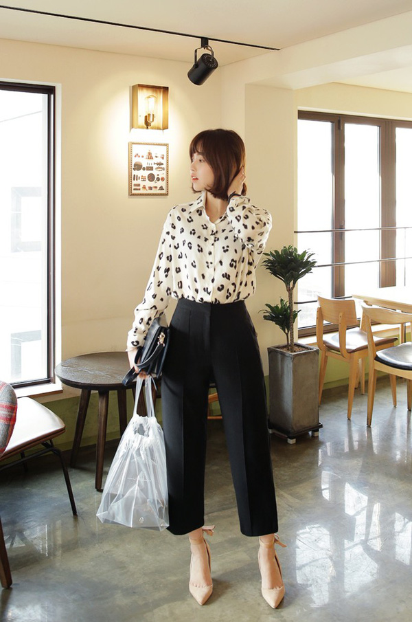 Mix đồ cực xinh với giày cao gót cho nàng công sở