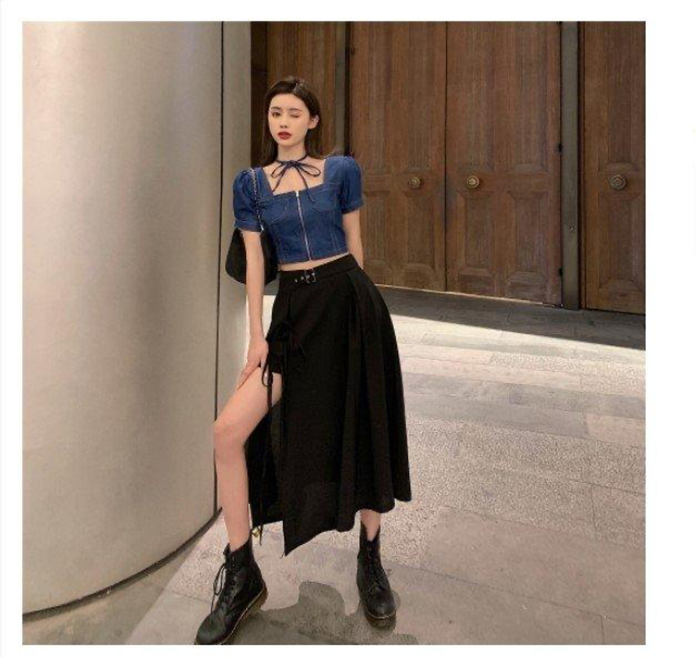 Cách phối áo Crop Top cá tính để mặc trong mùa hè này