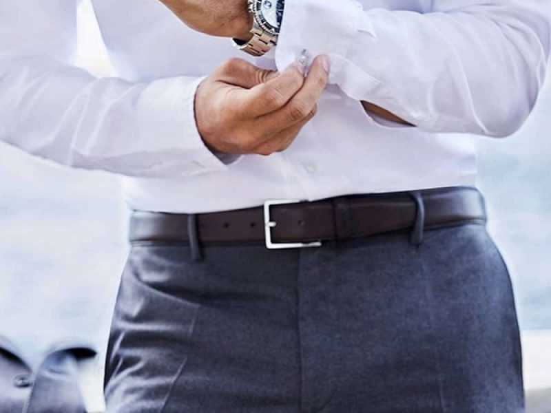 Dây lưng da cá sấu và các cách kết hợp