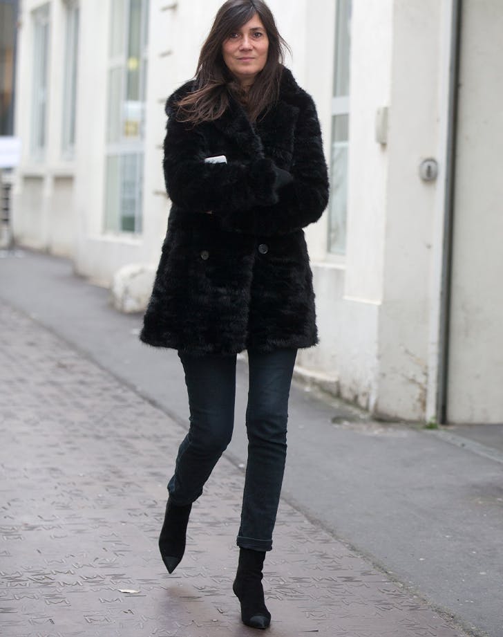 Các cách mang giày boot nữ cao cổ với skinny jean