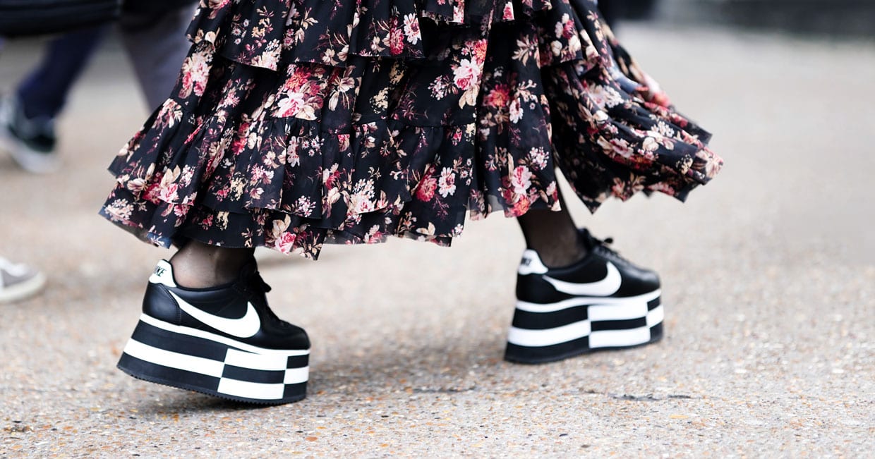 Đôi giày nào có thể mang khi mặc sweatpant?