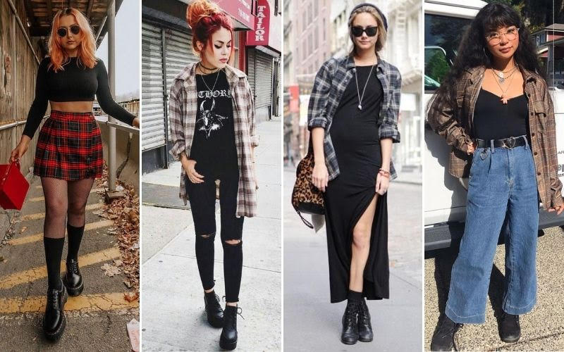 Sự trở lại của phong cách thời trang grunge đẹp mắt