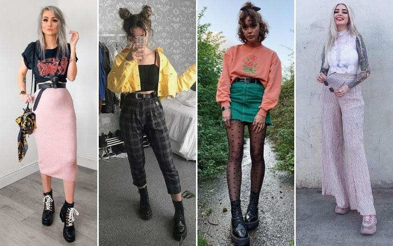 Sự trở lại của phong cách thời trang grunge đẹp mắt