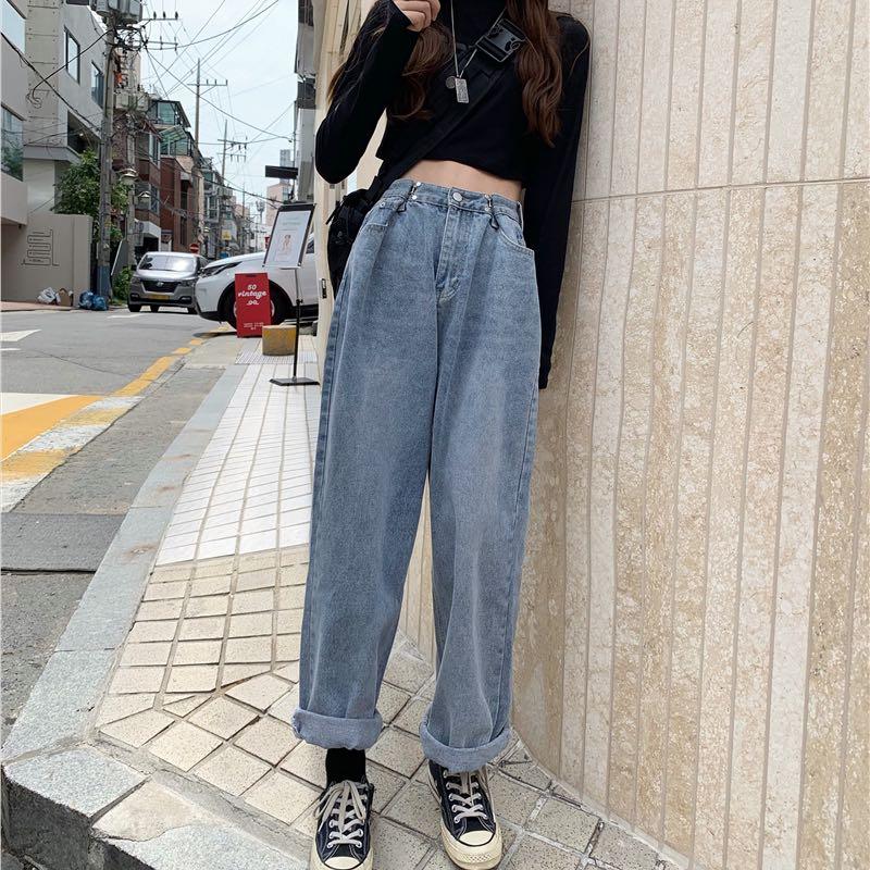 Thời trang và phong cách với quần jean lưng cao