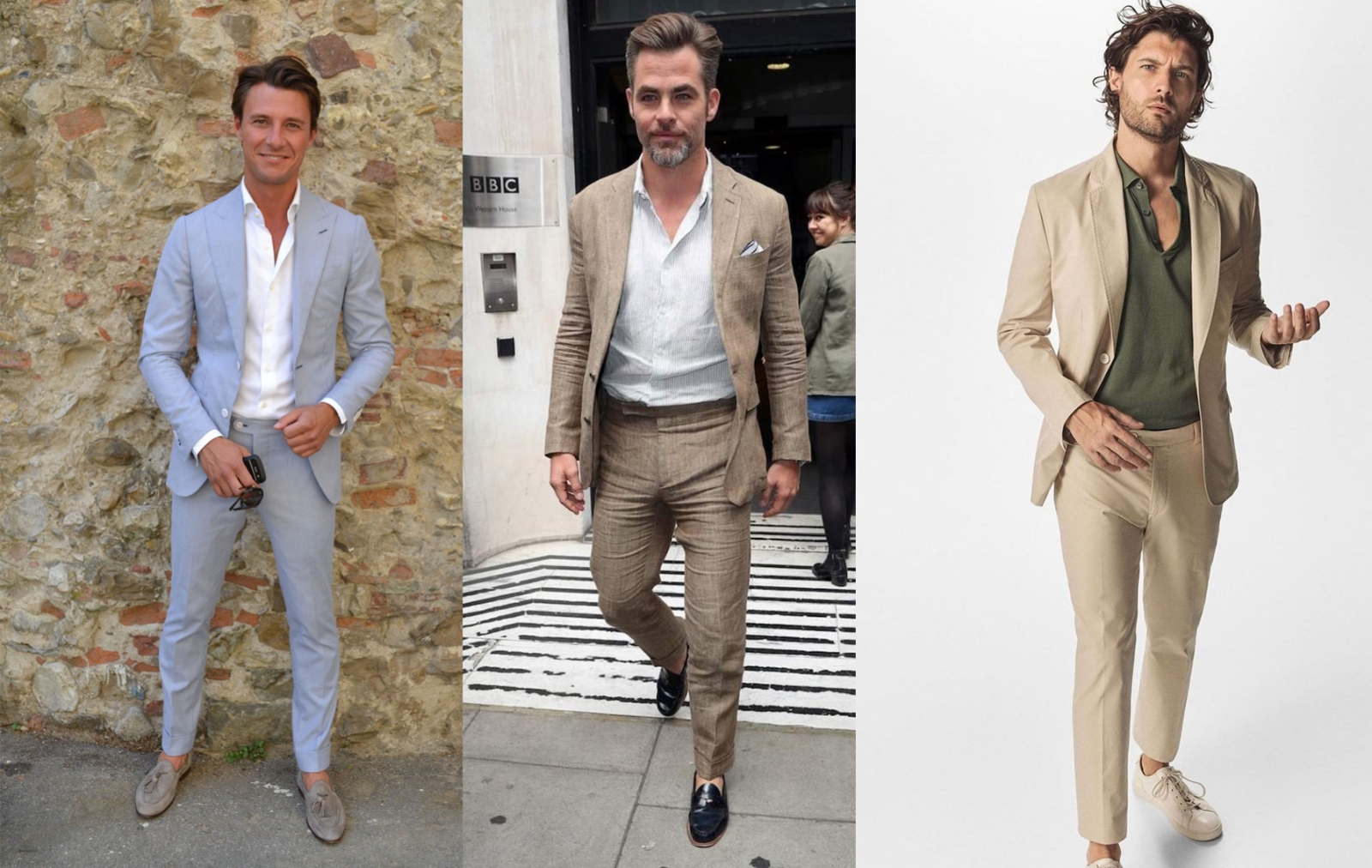 Trang phục đi dự đám cưới cho nam giới 