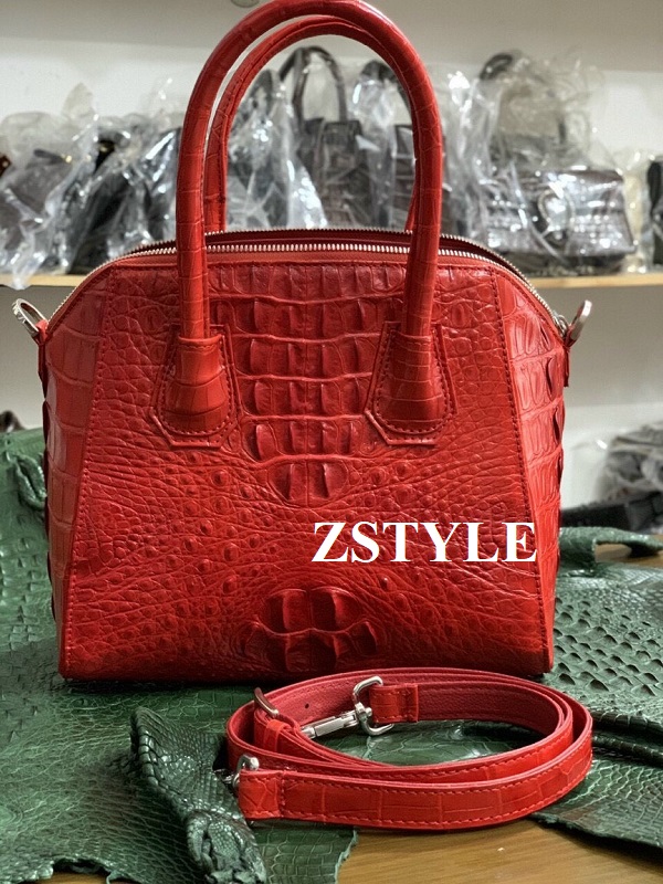 túi đeo chéo nữ da cá sấu