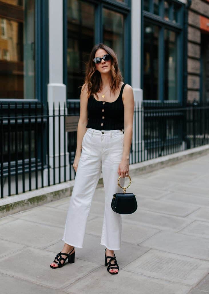 Tuyệt đẹp với chiếc quần trắng phù hợp với mọi dịp