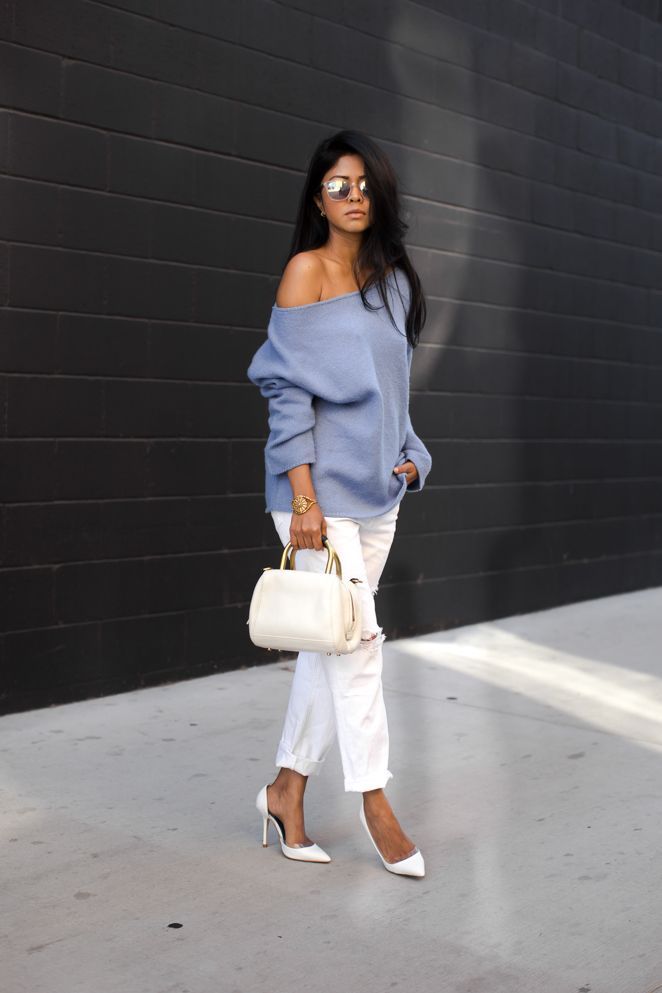 Tuyệt đẹp với chiếc quần trắng phù hợp với mọi dịp