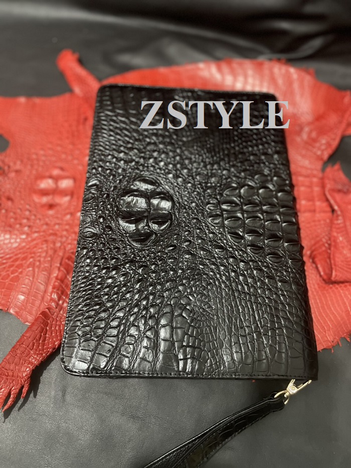 Ví cá sấu làm bằng tay của zstyle