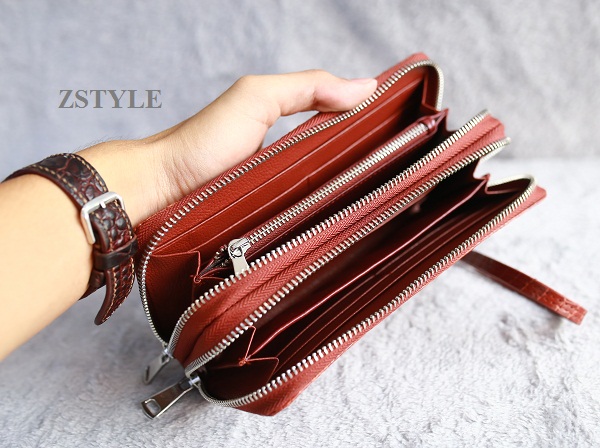 Ví cá sấu làm bằng tay của zstyle