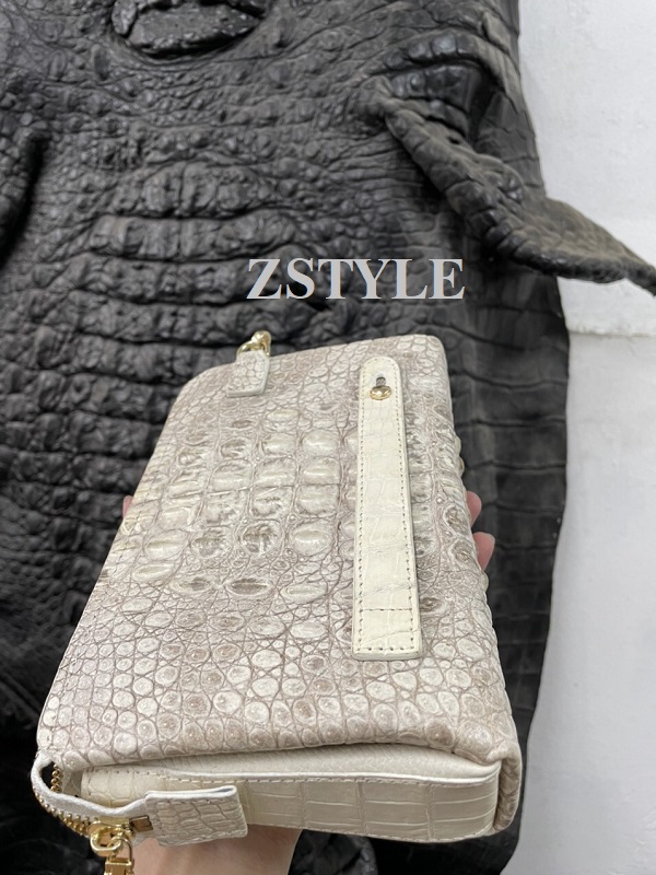 Ví cá sấu làm bằng tay của zstyle