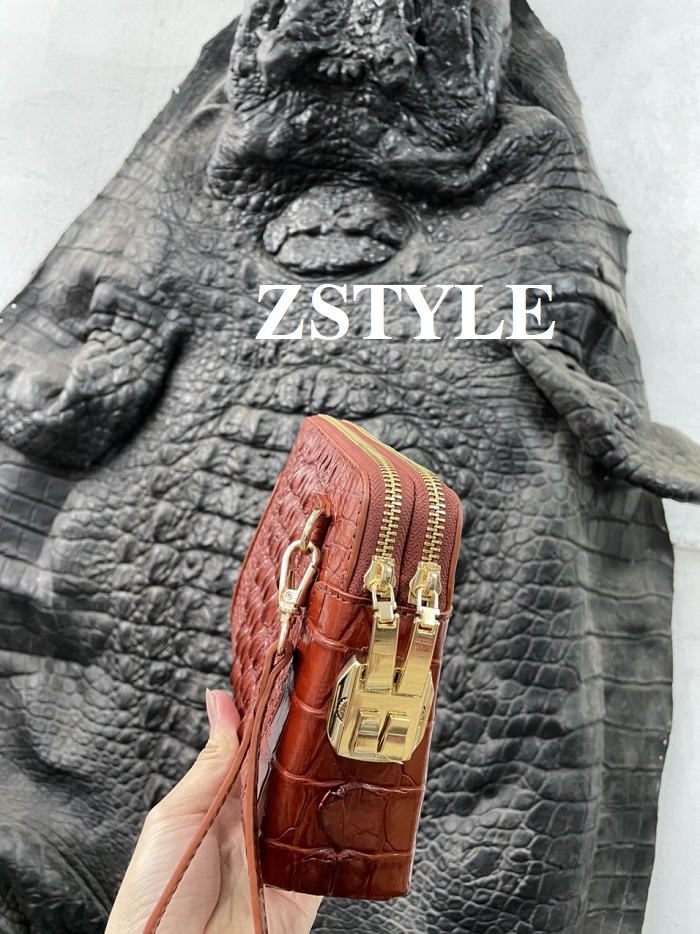 Ví cá sấu làm bằng tay của zstyle