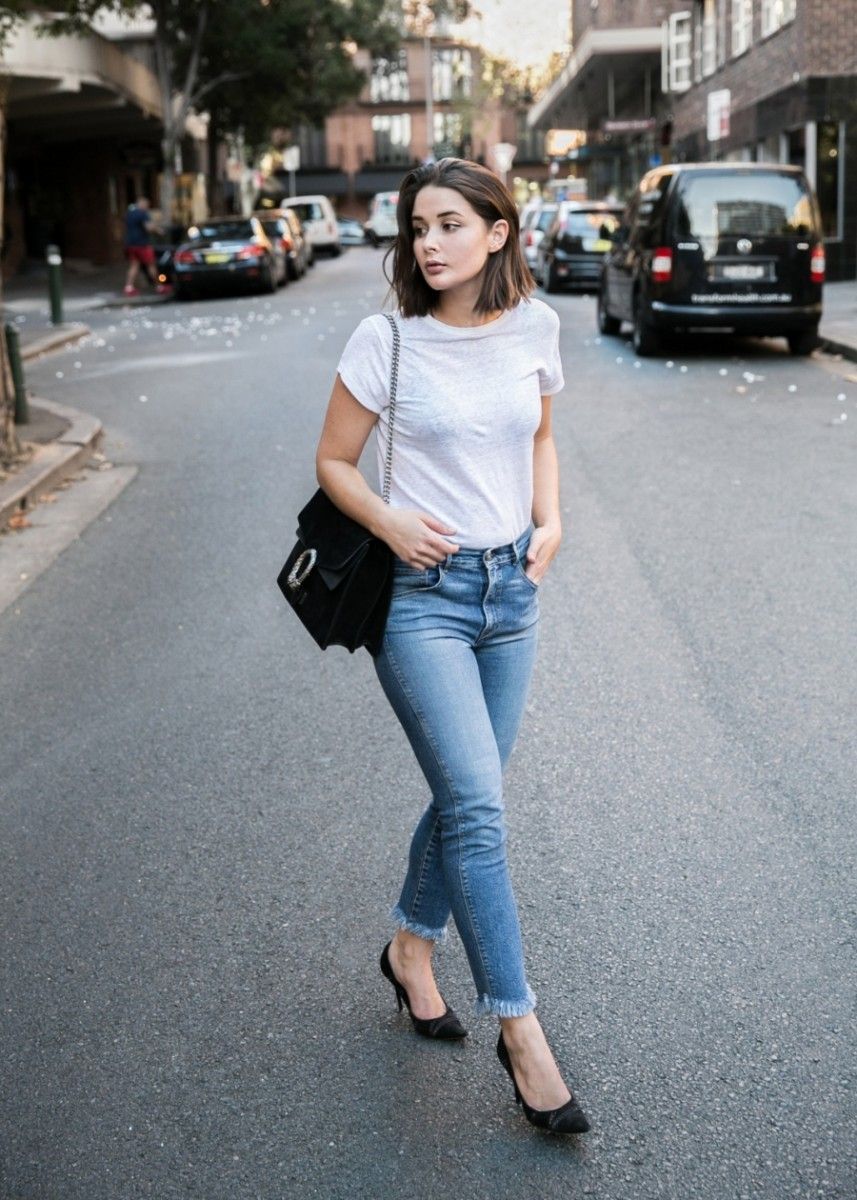 Với một chiếc áo phông bạn sẽ trở thành fashionista với những kiểu phối đồ cực chất Với một chiếc áo phông bạn sẽ trở thành fashionista với những kiểu phối đồ cực chất