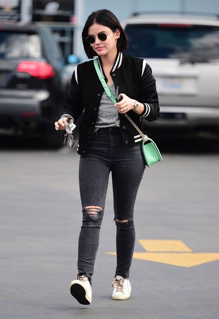 Ý tưởng trang phục quần jean đen tuyệt đẹp bạn cần thử