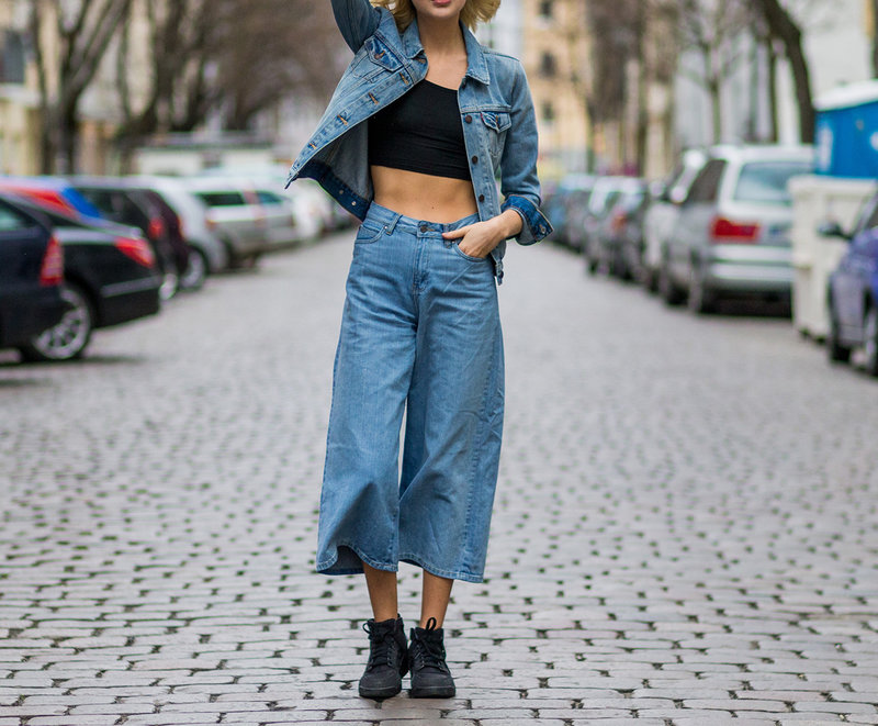7 cách phối mới với áo khoác denim 7 cách phối mới với áo khoác denim