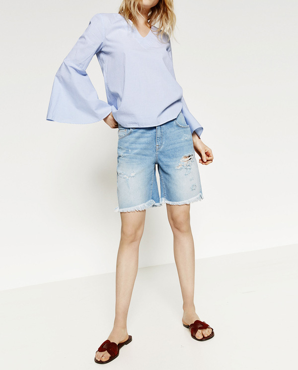 Cách phối đồ quần shorts với giày sandals