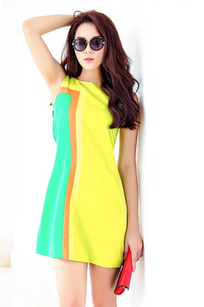 Giày Giày búp bê nữ BBN05 kết hợp cùng đầm suông màu sắc rực rỡ Giày Giày búp bê nữ BBN05 kết hợp cùng đầm suông màu sắc rực rỡ