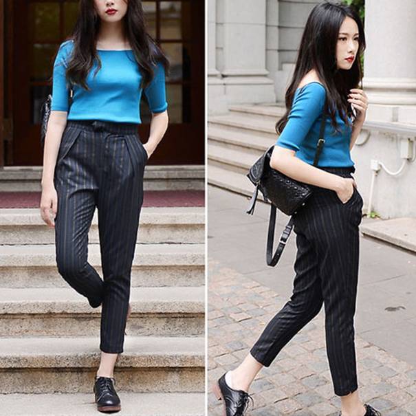 Cặp đôi chung thủy: Quần tây +giày Oxford