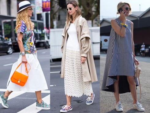Sneaker khuấy đảo làng thời trang Âu- Á