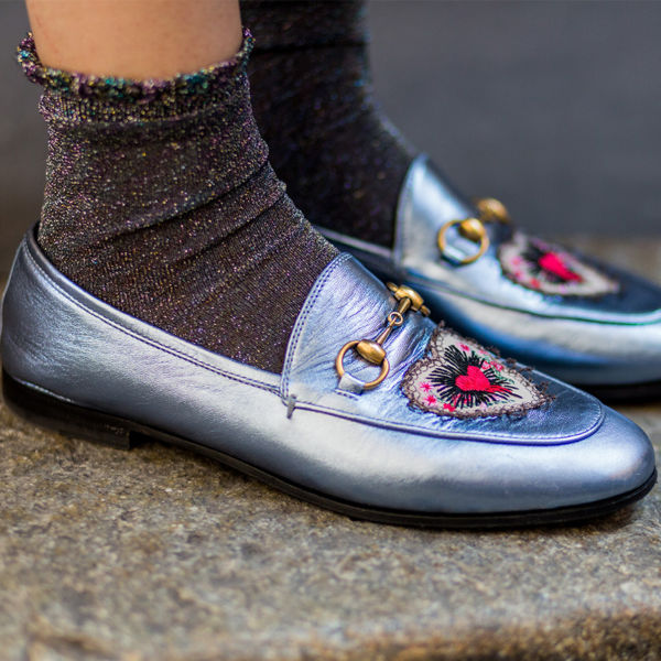 street-style-gucci-metallic-loafers