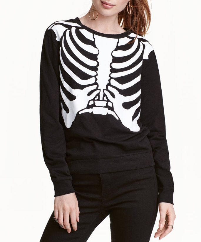 Skeleton Sweayshirt Bộ sưu tập đồ Halloween H&M