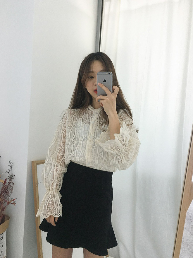 10 gợi ý mặc đồ với chất liệu ren mỏng mát