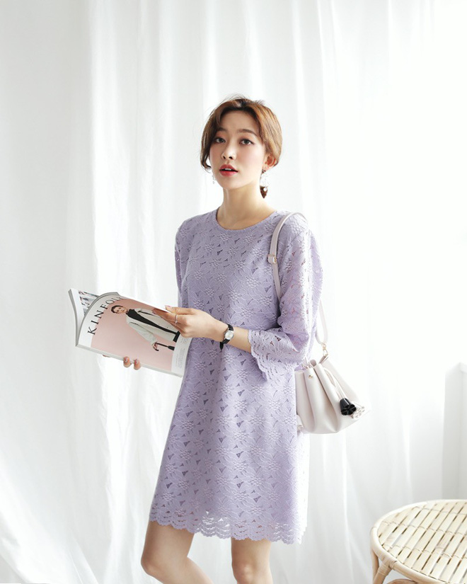 10 gợi ý mặc đồ với chất liệu ren mỏng mát