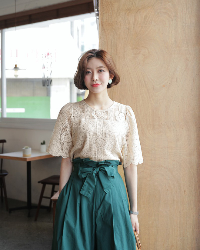 10 gợi ý mặc đồ với chất liệu ren mỏng mát