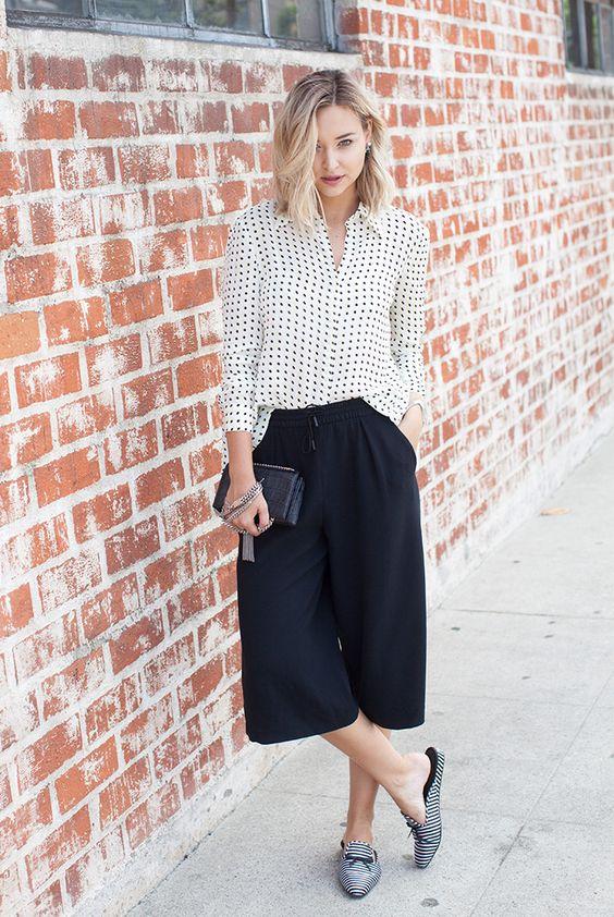 Đa dạng cách phối đồ với quần âu cho các nàng công sở