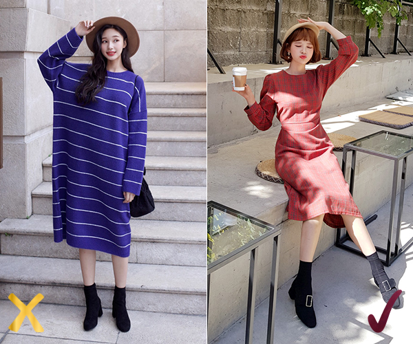 Nếu thân hình hơi đầy đặn, bạn có thể ăn gian cho mình thon gọn hơn bằng những kiểu đồ sau