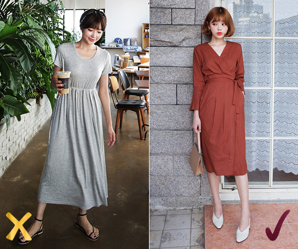 Nếu thân hình hơi đầy đặn, bạn có thể ăn gian cho mình thon gọn hơn bằng những kiểu đồ sau