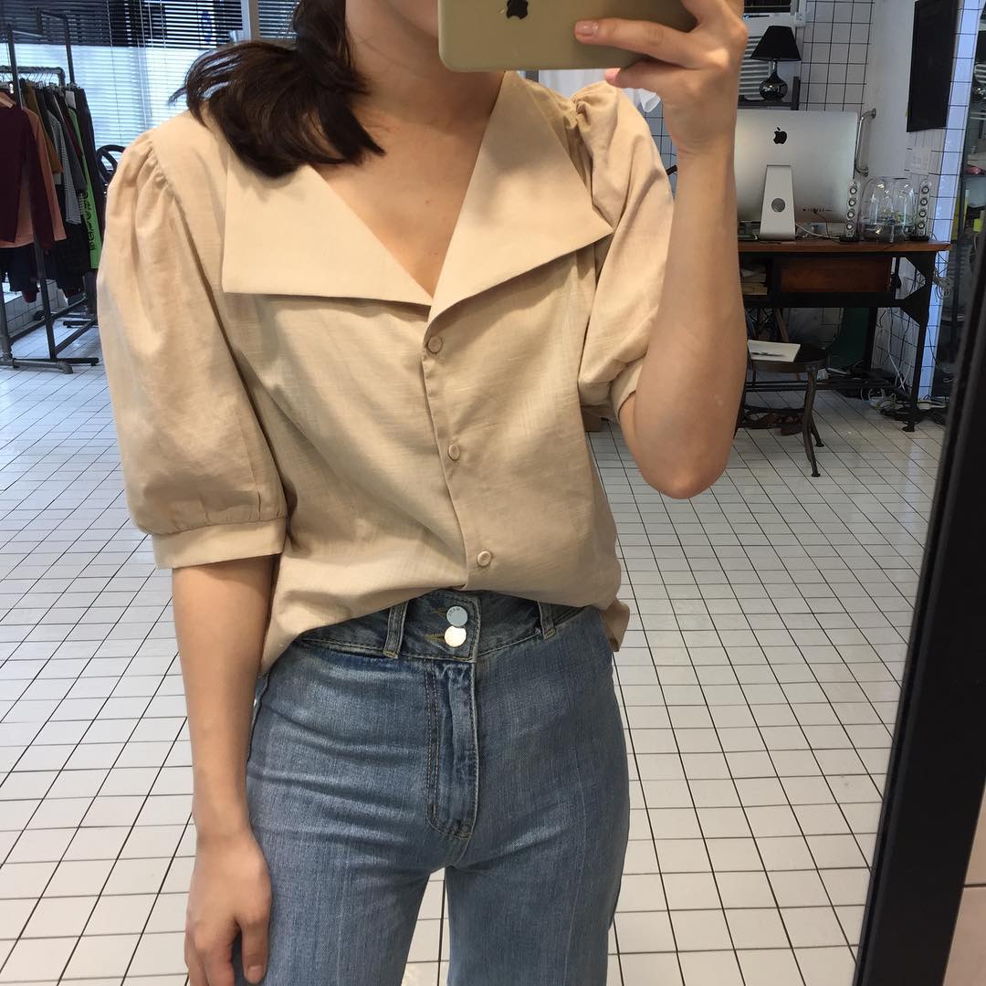 Những kiểu áo sơ mi cực kì xinh xắn cho bạn nữ diện tới trường