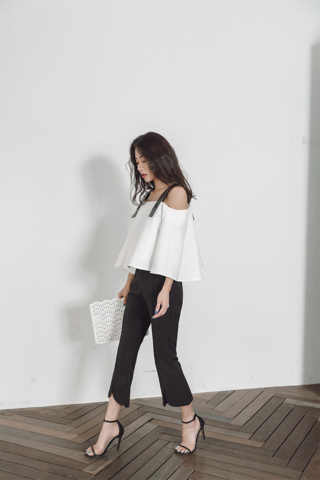 Những set đồ công sở trắng đen quen mà lạ cho những ngày cuối năm