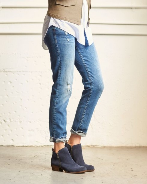 Quần Jeans xắn gấu sao cho sành điệu