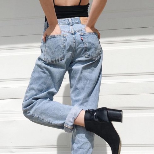 Quần Jeans xắn gấu sao cho sành điệu