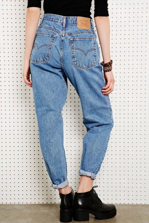Quần Jeans xắn gấu sao cho sành điệu