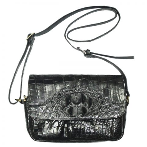Túi đeo chéo da cá sấu Phụ kiện thời trang nổi bật cho nữ giới