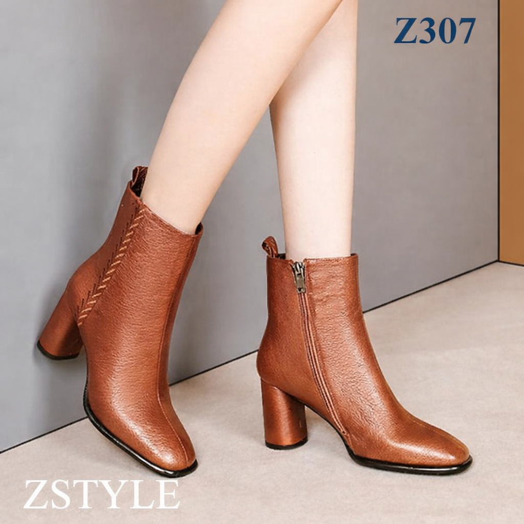 Giày Boot Nữ Z307 ZSTYLE – Thanh Lịch, Dễ Phối Đồ